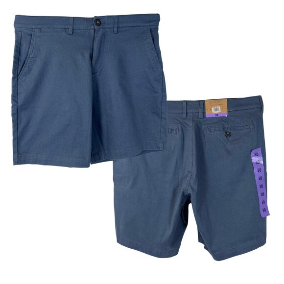 Jachs New York Men’s Performance Stretch Shorts Blue Size 30 Golf Casual - Picture 1 of 7